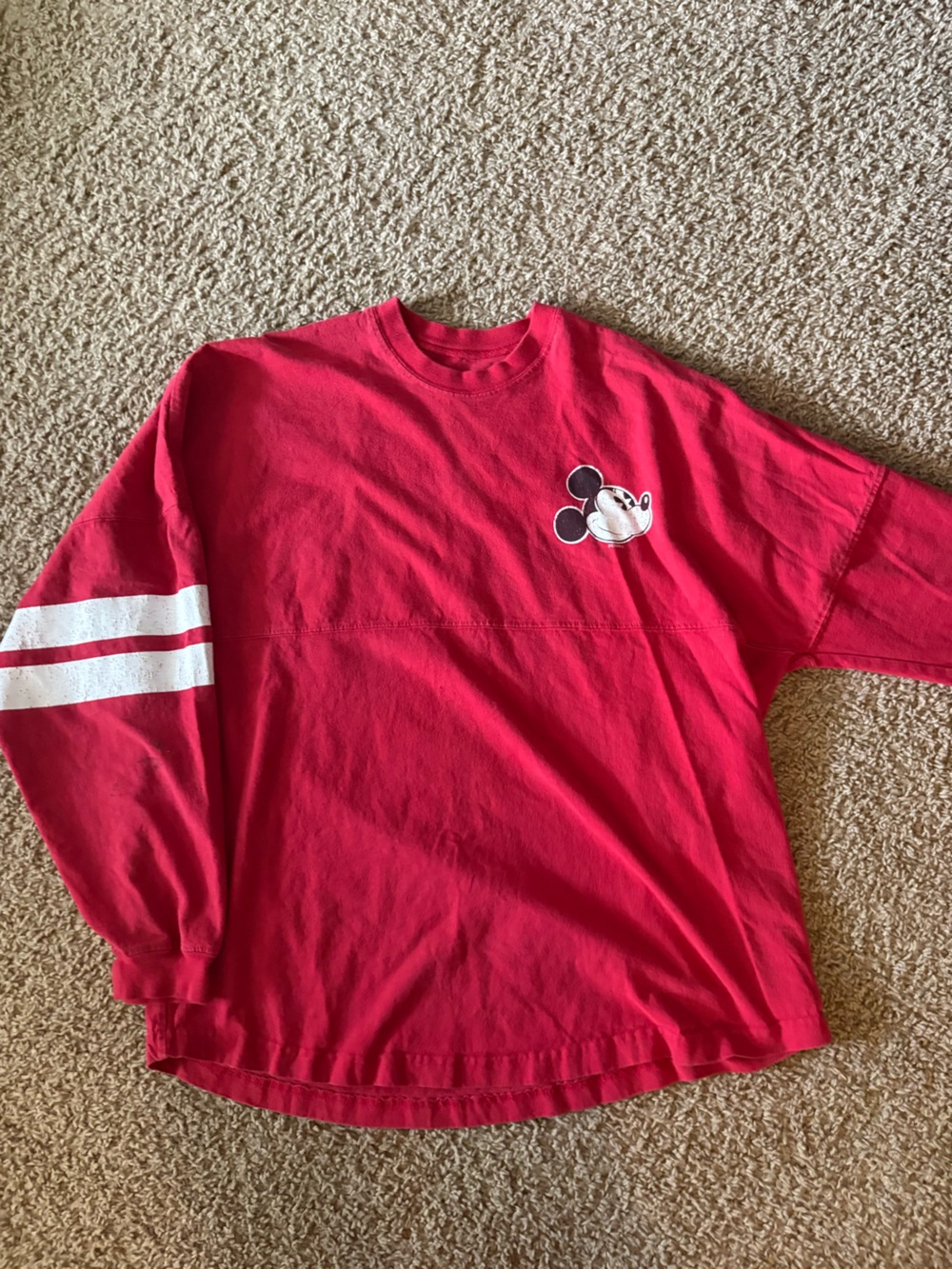 Women’s Red Mickey Graphic Tee